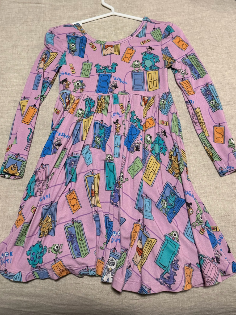 Little Sleepies monsters inc twirl dress
